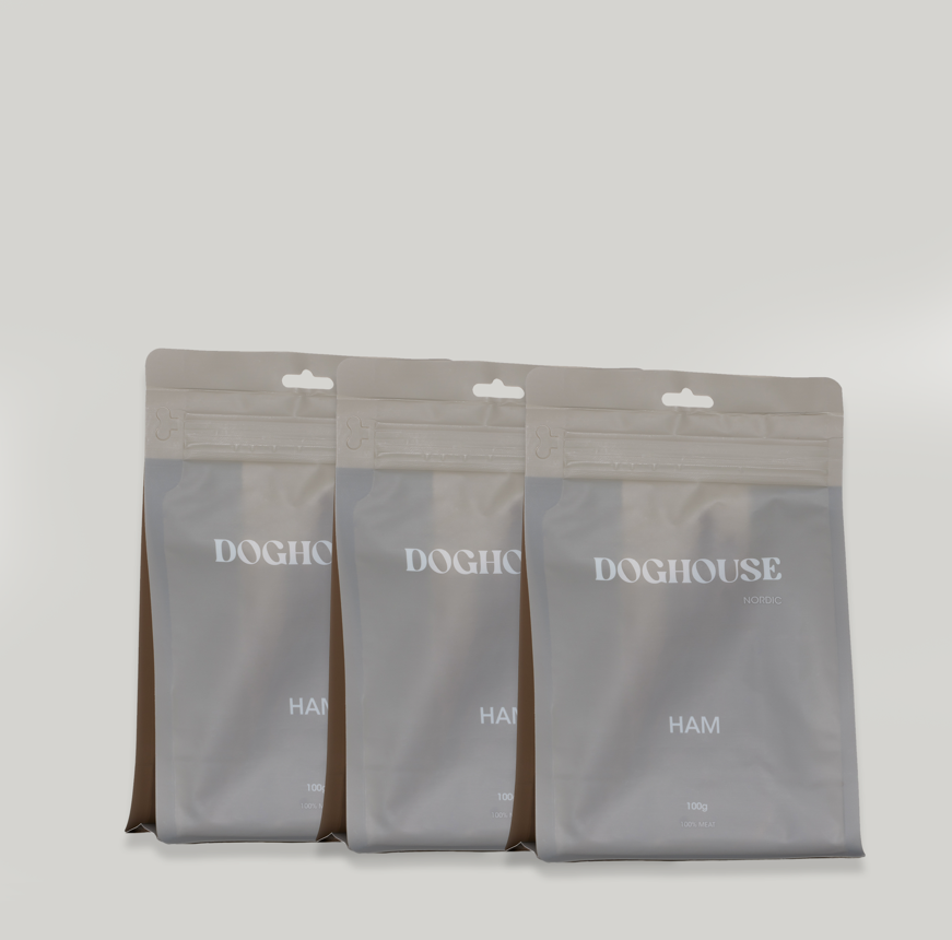 3-pack hundgodis - Gris 300g